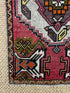 Vintage 1.7x3.2 Turkish Oushak Red and Gray Small Rug | Banana Manor Rug Factory Outlet