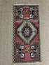 Vintage 1.7x3.8 Turkish Oushak Rust and Gray Small Rug | Banana Manor Rug Factory Outlet