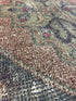 Vintage 1.8x3 Turkish Oushak Rust and Slate Gray Small Rug | Banana Manor Rug Factory Outlet