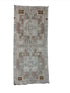 Vintage 1.8x3.10 Turkish Oushak Silver and Beige Small Rug | Banana Manor Rug Factory Outlet