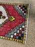 Vintage 1.8x3.2 Turkish Oushak Red and Gray Multicolor Small Rug | Banana Manor Rug Factory Outlet