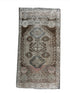 Vintage 1.8x3.3 Turkish Oushak Brown and Tan Small Rug | Banana Manor Rug Factory Outlet