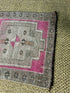 Vintage 1.8x3.3 Turkish Oushak Pink and Beige Small Rug | Banana Manor Rug Factory Outlet