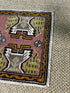 Vintage 1.8x3.4 Turkish Oushak Pink and Gray Small Rug | Banana Manor Rug Factory Outlet