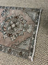 Vintage 1.8x3.9 Turkish Oushak Light Brown and Gray Small Rug | Banana Manor Rug Factory Outlet
