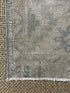 Vintage 1.9x3.8 Turkish Oushak Beige and Gray Small Rug | Banana Manor Rug Factory Outlet