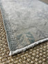 Vintage 1.9x3.8 Turkish Oushak Beige and Gray Small Rug | Banana Manor Rug Factory Outlet