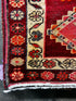 Vintage 2.11 x 12.11 Red and Beige Turkish Oushak Runner | Banana Manor Rug Factory Outlet