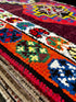 Vintage 2.11x12.8 Red Multicolor Turkish Oushak Runner | Banana Manor Rug Factory Outlet