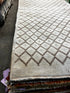Vintage 2.4 x 10.10 Beige and Taupe Turkish Runner | Banana Manor Rug Factory Outlet