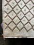 Vintage 2.4 x 10.10 Beige and Taupe Turkish Runner | Banana Manor Rug Factory Outlet