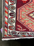 Vintage 2.7x13 Red Turkish Oushak Runner | Banana Manor Rug Factory Outlet