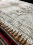 Vintage 2.9x11.8 Light Gray and Pink Turkish Oushak Runner | Banana Manor Rug Factory Outlet