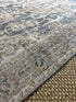 Vintage 3.10x6.2 Turkish Oushak Blue and Beige Rug | Banana Manor Rug Factory Outlet