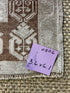Vintage 3.6x6.1 Turkish Oushak Gray and Pink Rug | Banana Manor Rug Factory Outlet