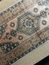 Vintage 3.7x6.11 Turkish Oushak Beige and Blue Rug | Banana Manor Rug Factory Outlet