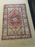 Vintage 3.8x5.9 Turkish Oushak Sage and Red Rug | Banana Manor Rug Factory Outlet