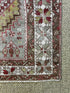 Vintage 3.8x5.9 Turkish Oushak Sage and Red Rug | Banana Manor Rug Factory Outlet