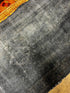 Vintage 3x10.10 Black and Green Turkish Oushak Runner | Banana Manor Rug Factory Outlet