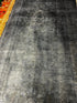 Vintage 3x10.10 Black and Green Turkish Oushak Runner | Banana Manor Rug Factory Outlet