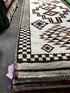 Vintage 3x11.10 Ivory and Brown Turkish Oushak Runner | Banana Manor Rug Factory Outlet