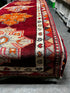 Vintage 3x13.2 Red and Orange Turkish Oushak Runner | Banana Manor Rug Factory Outlet