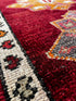 Vintage 3x13.2 Red and Orange Turkish Oushak Runner | Banana Manor Rug Factory Outlet