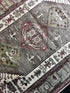 Vintage 4.10x6.5 Pink and Green Turkish Oushak | Banana Manor Rug Factory Outlet