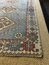 Vintage 4.2x6.10 Blue and Pink Turkish Oushak | Banana Manor Rug Factory Outlet