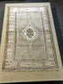 Vintage 4.3x6.10 Silver and Taupe Turkish Oushak | Banana Manor Rug Factory Outlet