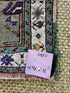 Vintage 4.4x5.11 Grey and Blue Turkish Oushak | Banana Manor Rug Factory Outlet
