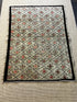 Vintage 4.6x5.7 Green and Pink Turkish Oushak | Banana Manor Rug Factory Outlet