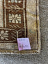 Vintage 4.7x8.7 Turkish Oushak Tan and Brown Rug | Banana Manor Rug Factory Outlet