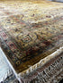 Virginie Efira 8.9x11.3 Gold Hand-Knotted Allover Rug | Banana Manor Rug Company