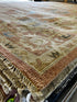 Viv 9x11.9 Hand-Knotted Rust on Rust Oushak | Banana Manor Rug Factory Outlet