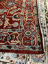 Viviana 8x10 Rust and Light Blue Oushak | Banana Manor Rug Factory Outlet