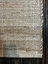 Walter Peck 2.6x6.6 Handwoven Textured Natural Jute Runner | Banana Manor Rug Company