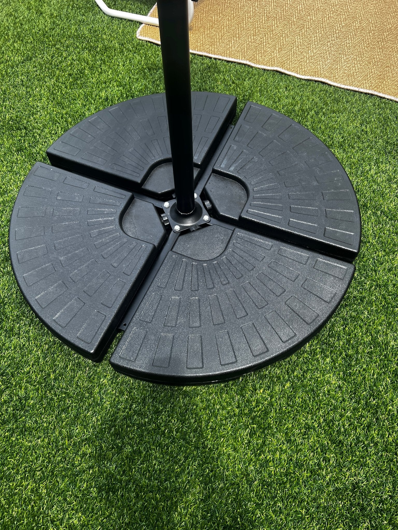 Water/Sand Offset Cantilever Umbrella Base Plate | Banana Manor Rug Factory Outlet