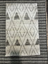 Wendy Konradi Beige and Brown Hand-Knotted Runner 2.6x4 | Banana Manor Rug Company