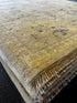 Willow 9x11.9 Beige and Gold Hand-Knotted Oushak Rug | Banana Manor Rug Company