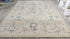 Willow 9x11.9 Beige and Gold Hand-Knotted Oushak Rug | Banana Manor Rug Company