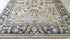 Wilmaette 8x10 Grey and Dark Grey Hand-Knotted Oushak Rug | Banana Manor Rug Company