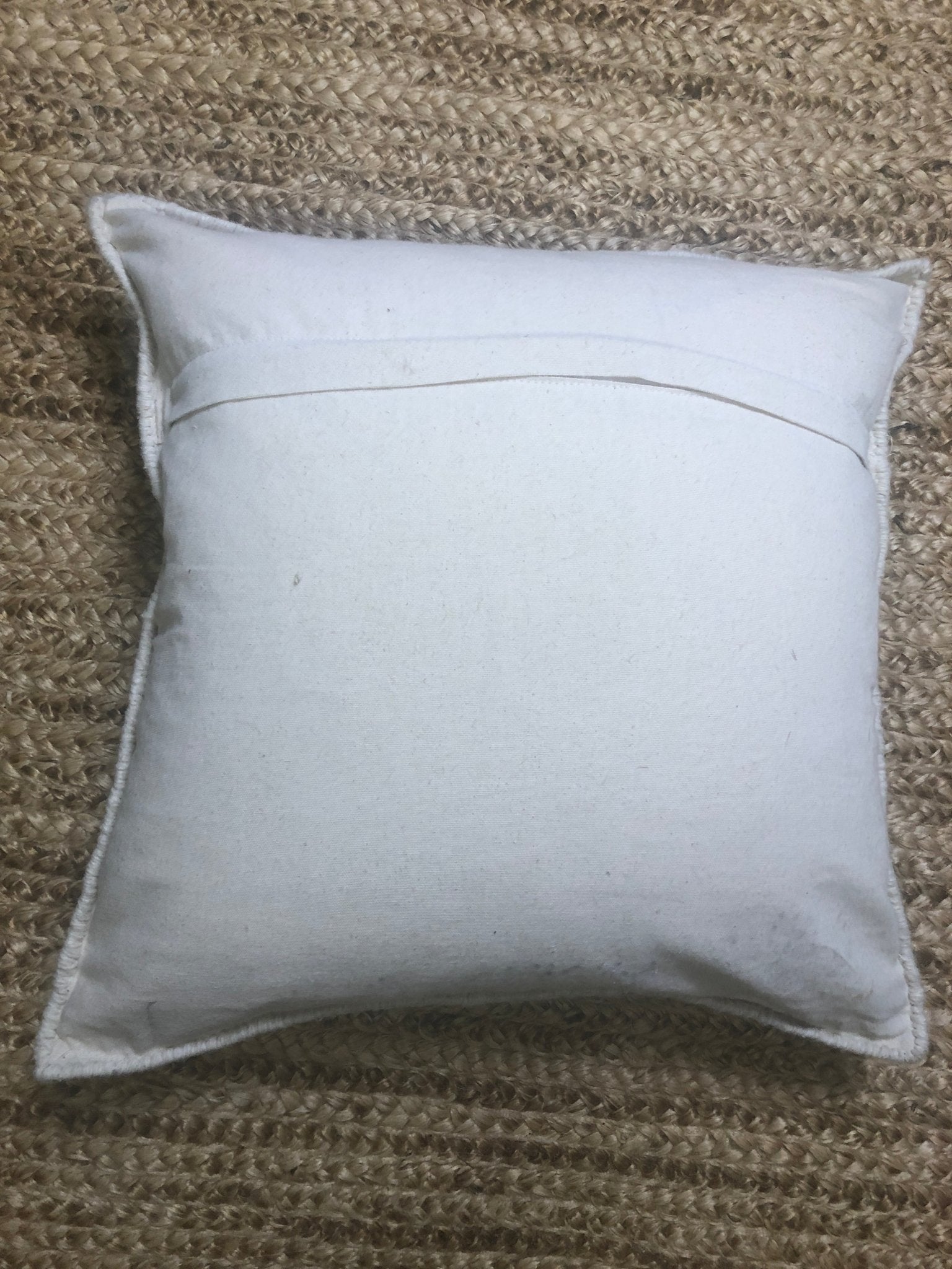 Yasinia Dark Blue and White Striped Pillow | Banana Manor Rug Company