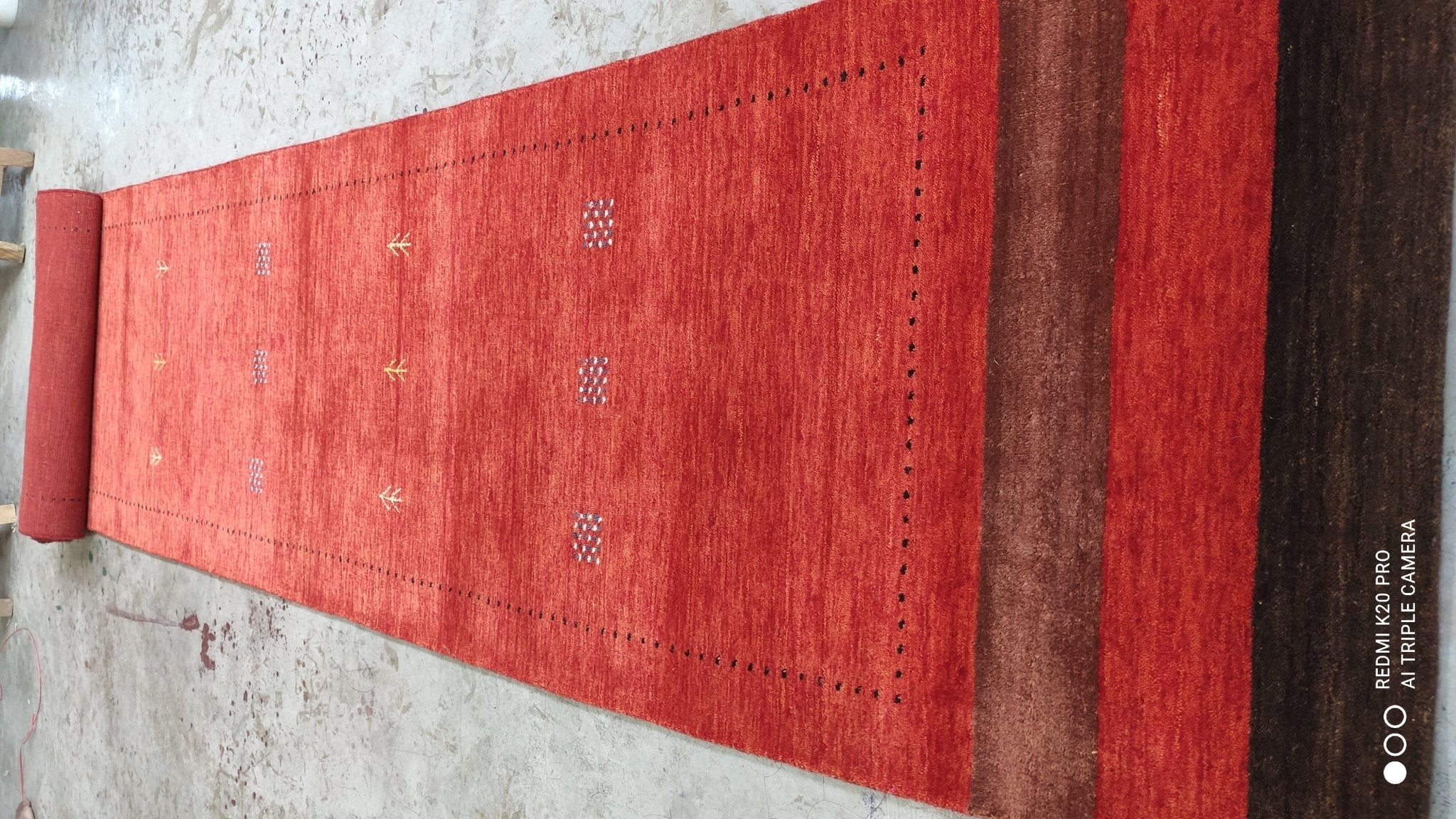 Yasmine Red Handwoven Runner | Banana Manor Rug Company