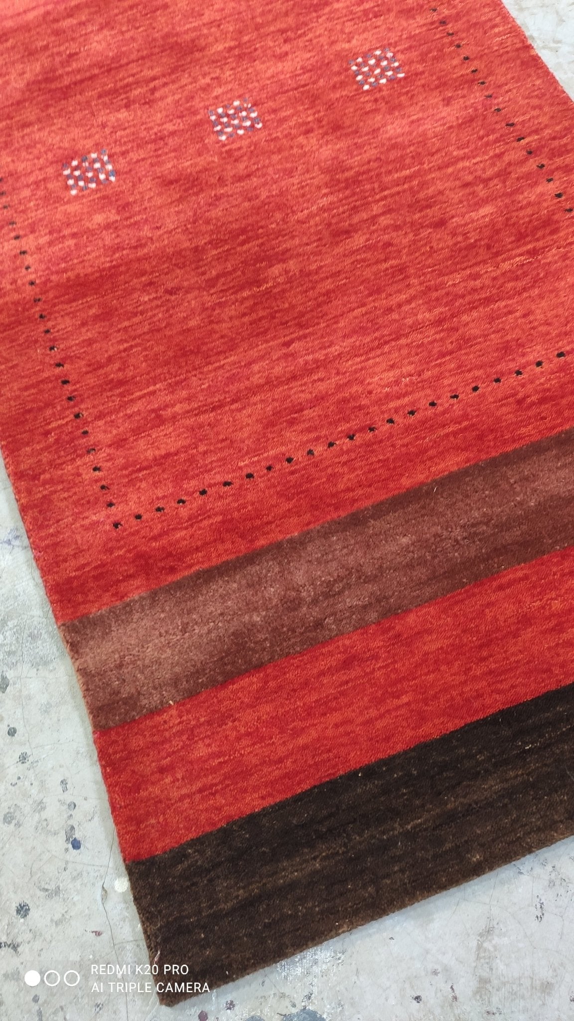 Yasmine Red Handwoven Runner | Banana Manor Rug Company