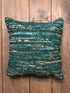 Zach Morris Emerald Green Sari-Silk Pillow | Banana Manor Rug Company