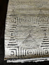 Zen 6.3x9 Hand-Knotted Ivory & Grey Cut Pile | Banana Manor Rug Factory Outlet