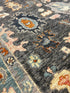 Zohre 5'8"x8'7" Afghani Green and Black Oushak | Banana Manor Rug Factory Outlet