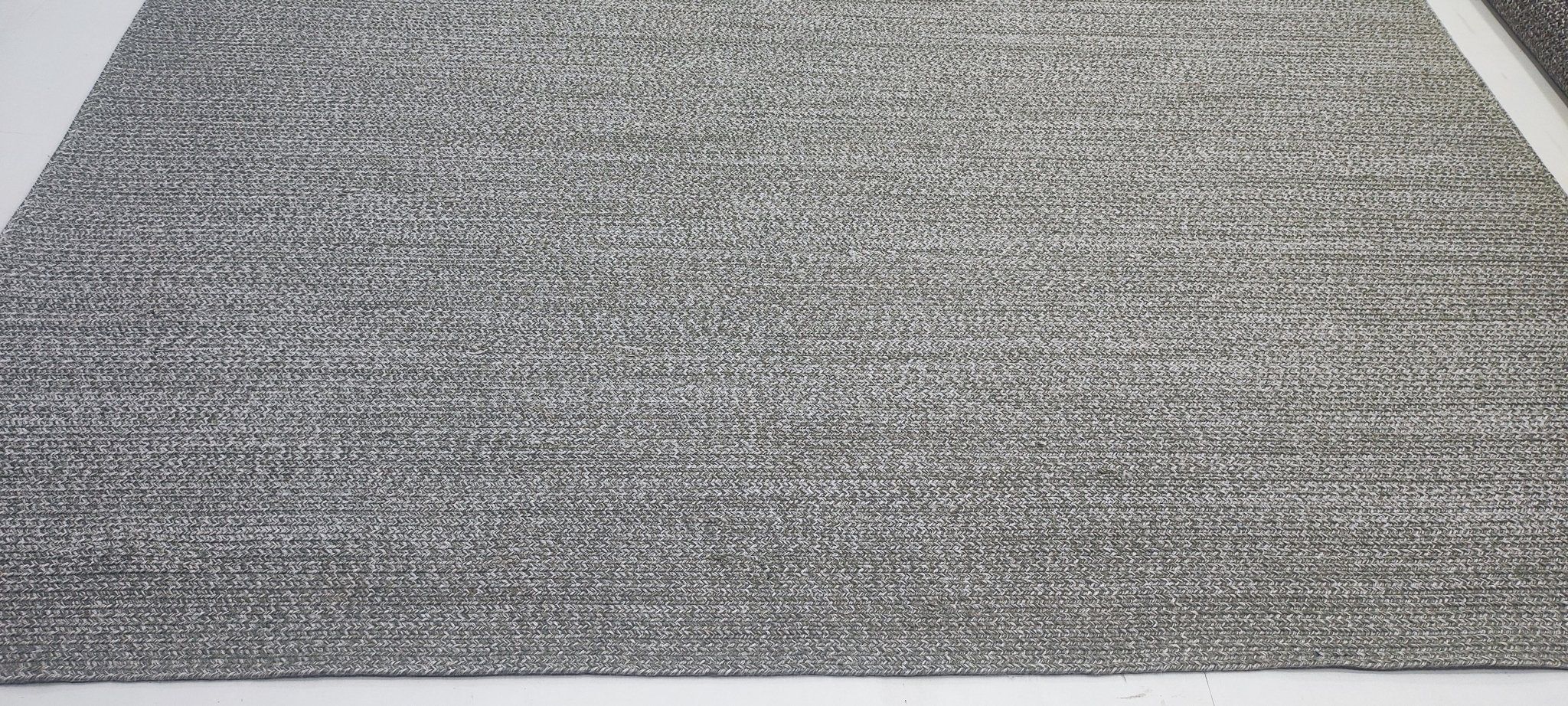 Zulu Handwoven Grey Textured Durrie (Multiple Sizes) | Banana Manor Rug Factory Outlet